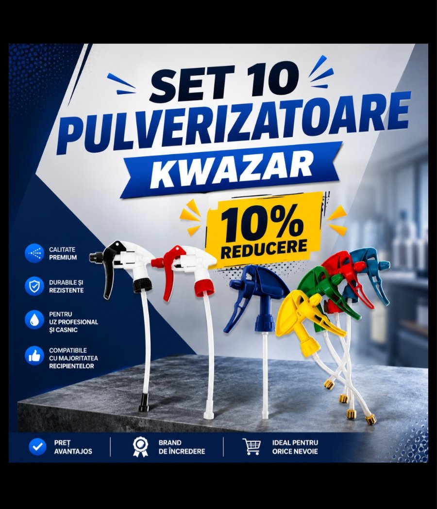 Seturi de pulverizatoare Kwazar la reducere