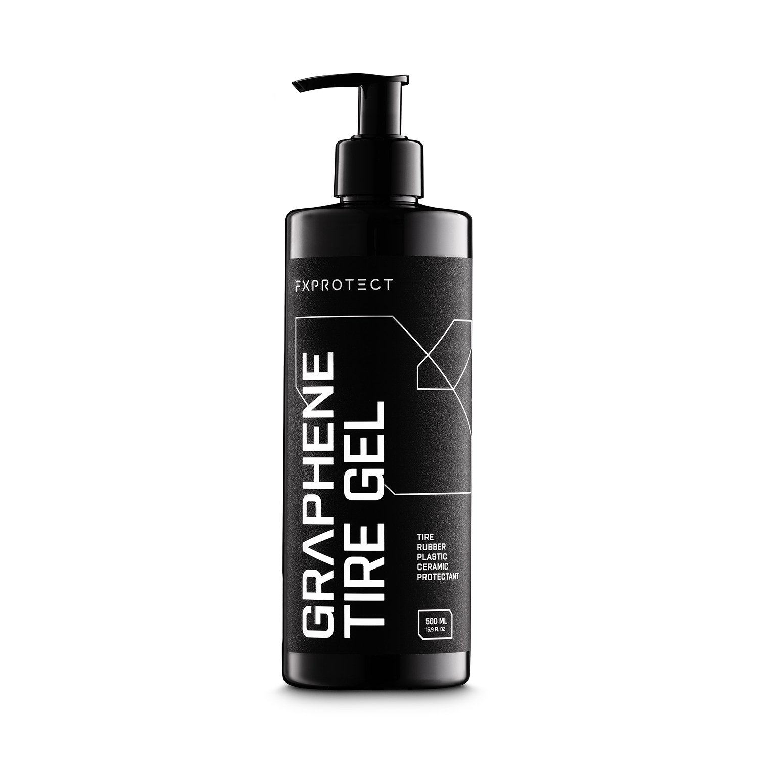 FX PROTECT Graphene Tire Gel 500 мл - гель с графеном для чернения и защиты резины