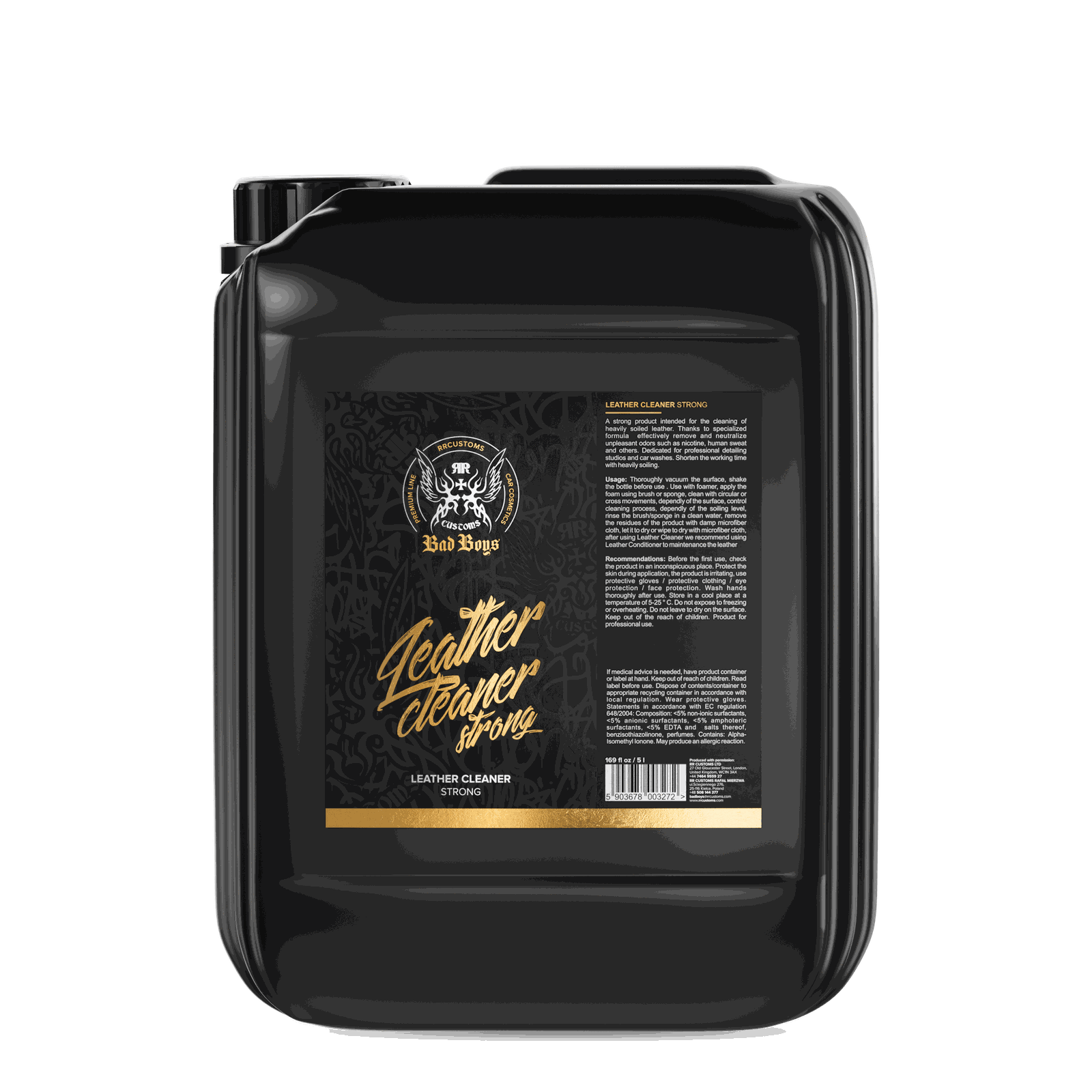 Очиститель кожи BadBoys Leather Cleaner Strong 5L