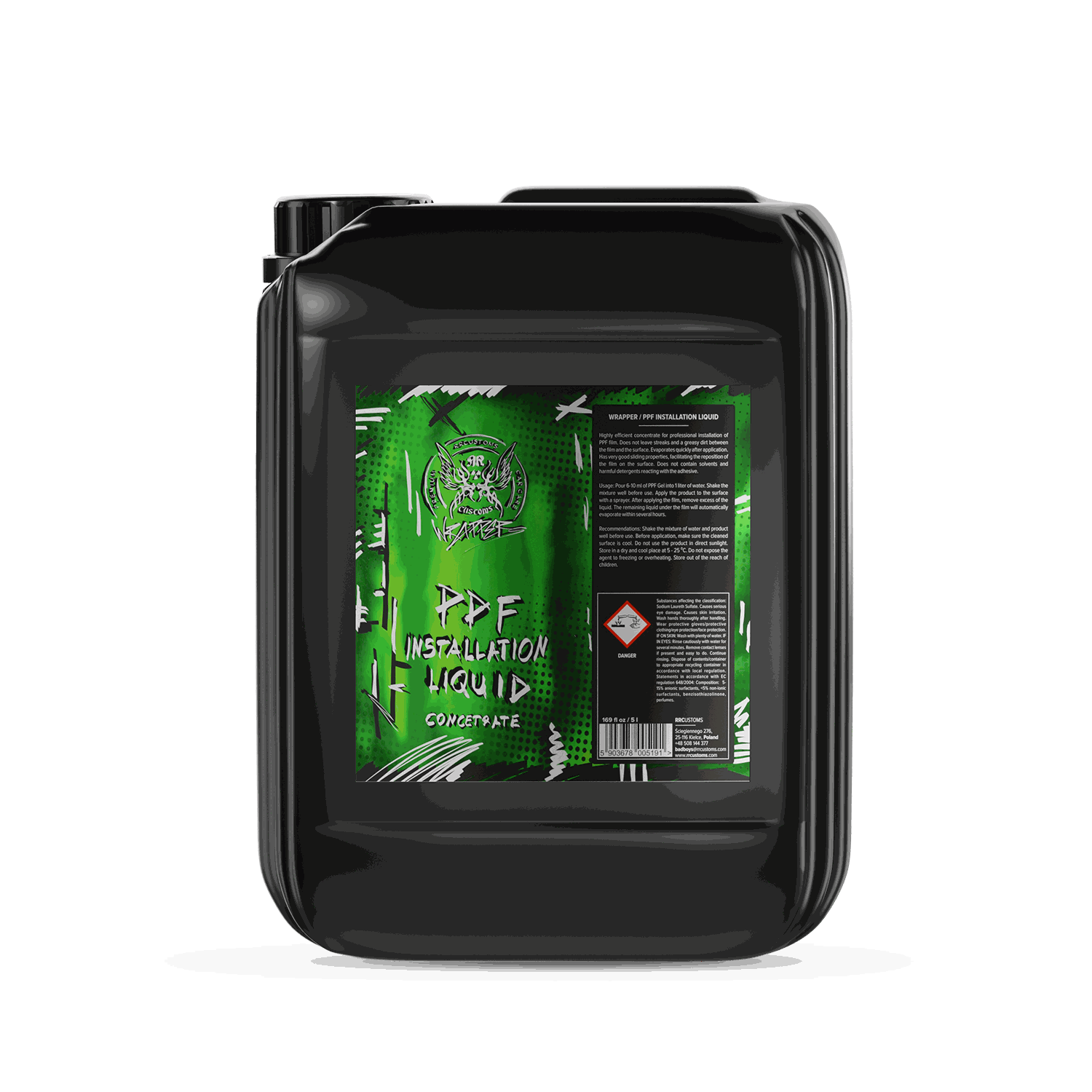 Гель для нанесения плёнки Wrapper PPF Installation Liquid 5L