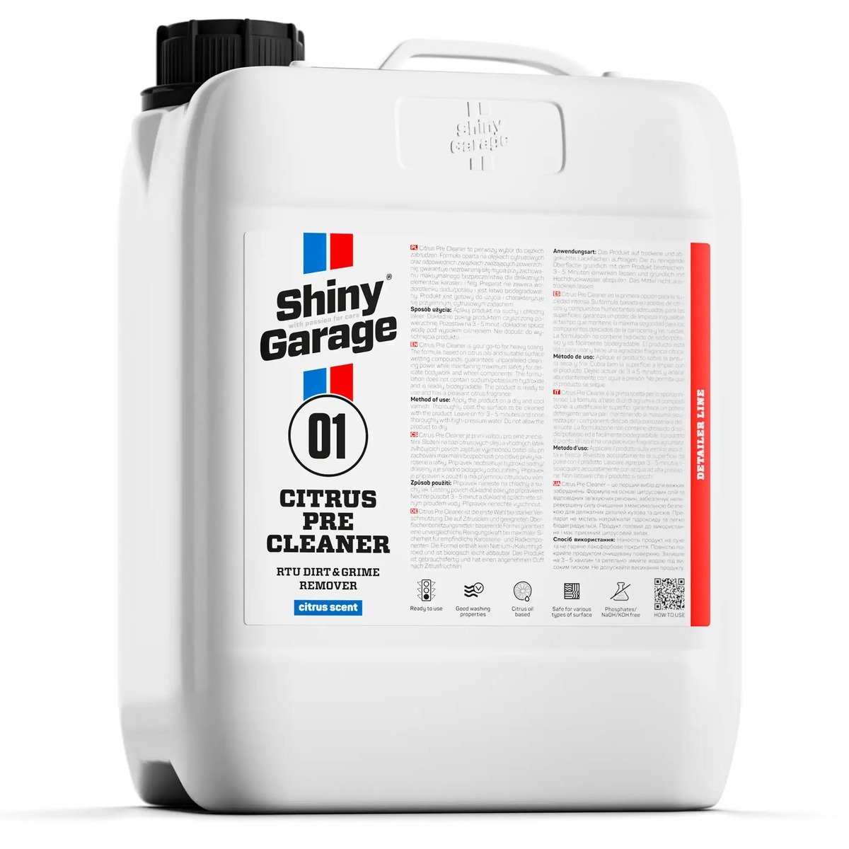 Shiny Garage Цитрусовый очиститель Pre-Wash Citrus Oil TFR 1л