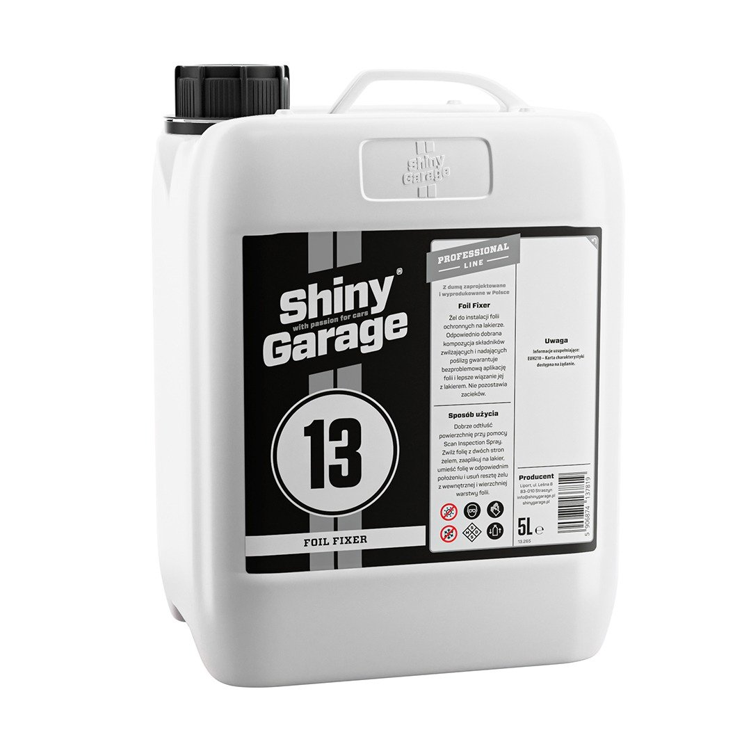 Средство для поклейки полиуретновых пленок Shiny Garage Foil Fixer 5л