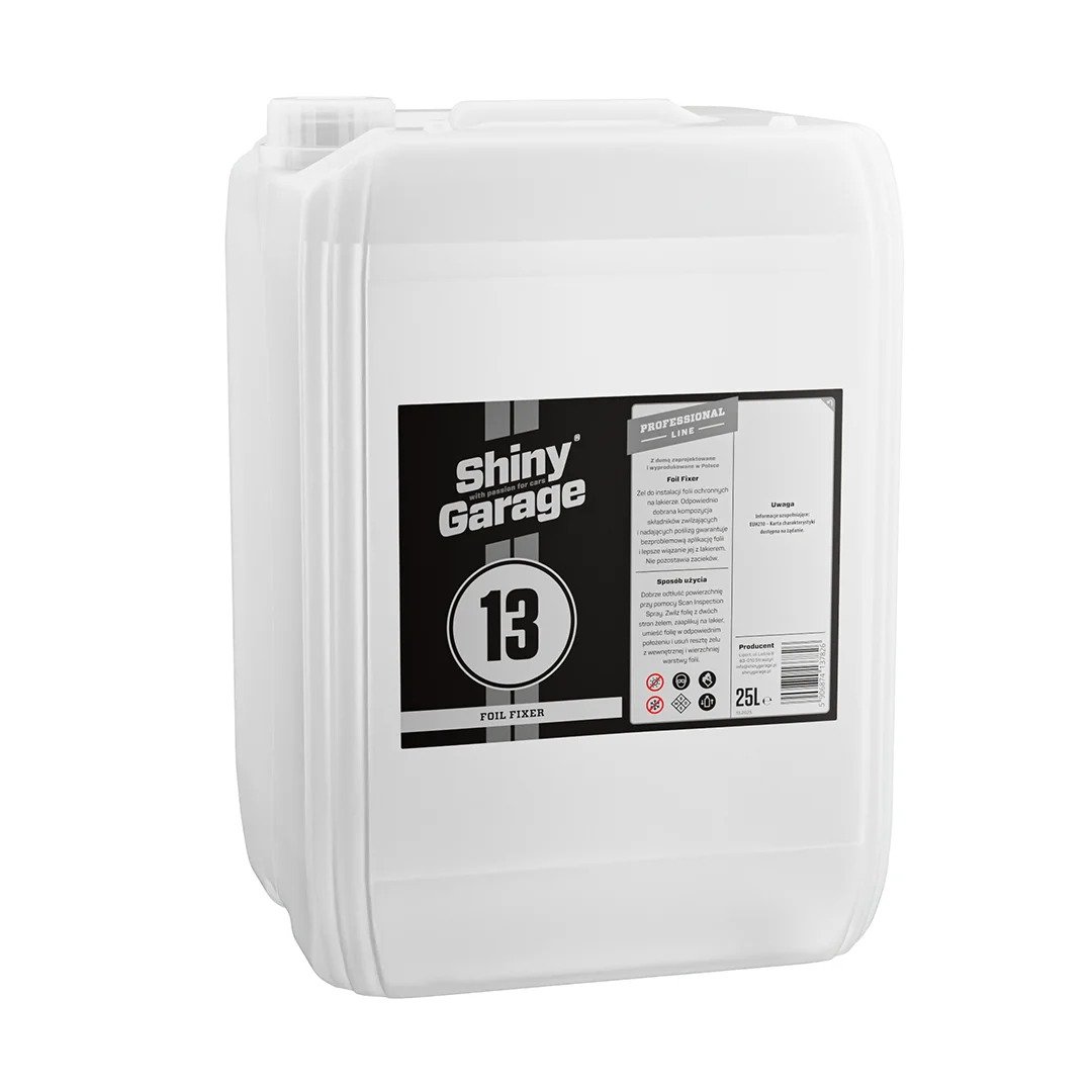 Средство для поклейки полиуретновых пленок Shiny Garage Foil Fixer 25л