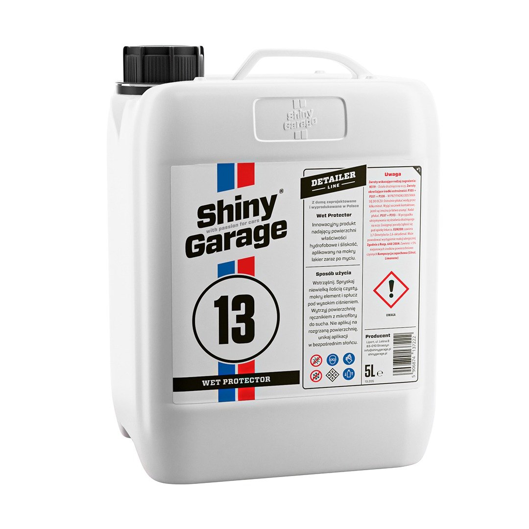 Spray hidrofob Shiny Garage Wet Protector 5l